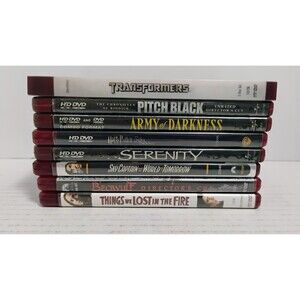 7 CT HD DVD LOT SCI-FI FANTASY W BONUS TRANSFORMERS ARMY OF DARKNESS READ DESC!!